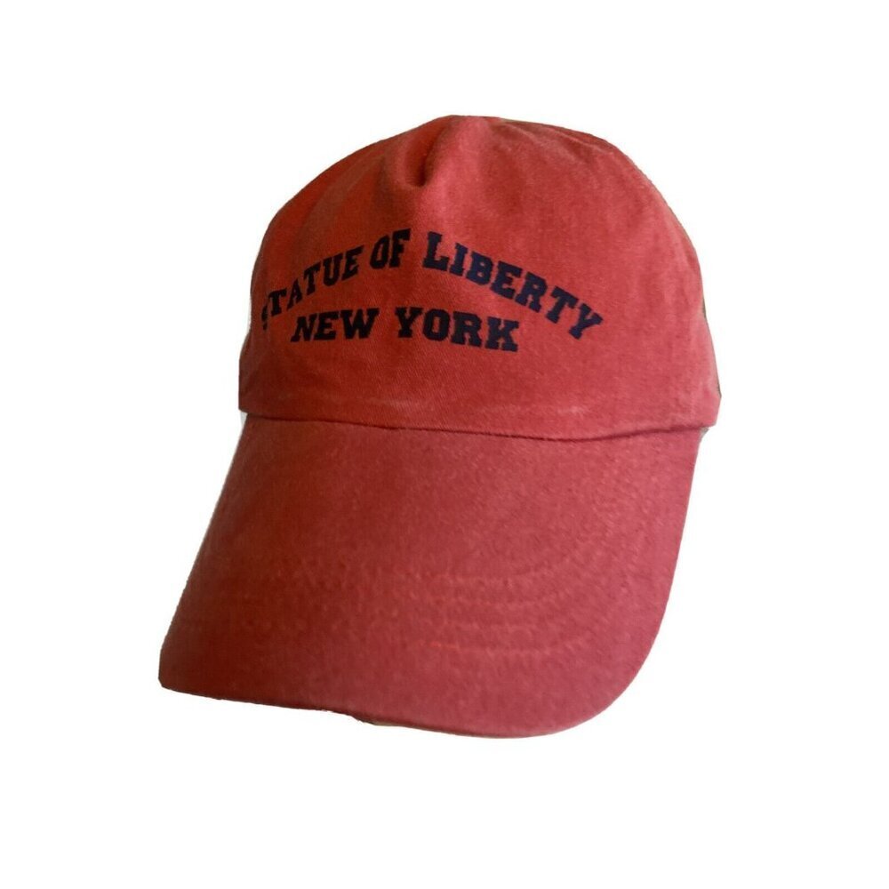 Kid U Not Baseball Cap Red Statue‎ of Liberty New York Adjustable Strapback Hat